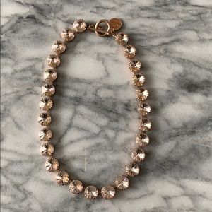 Rebekah Price Rivoli Necklace Rose Gold 